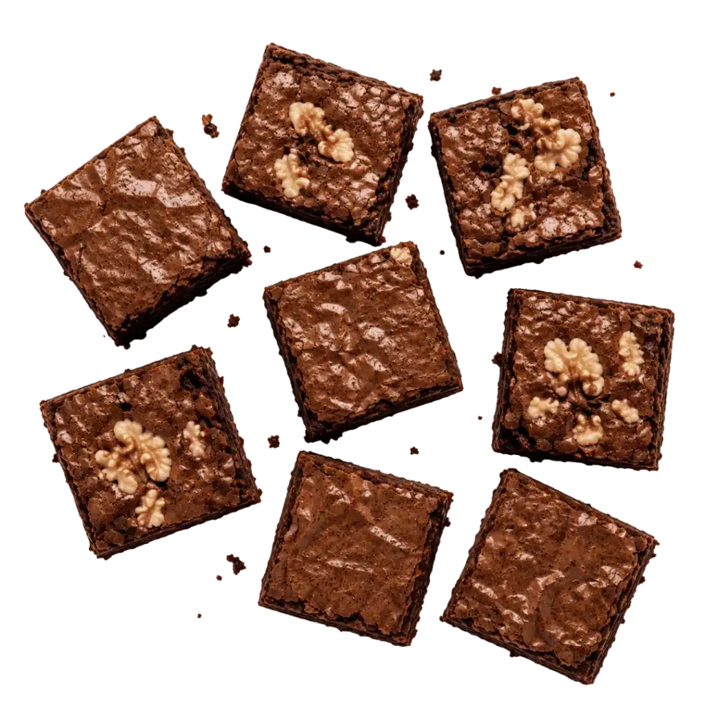 Brownie con o sin nueces 6-8 porciones