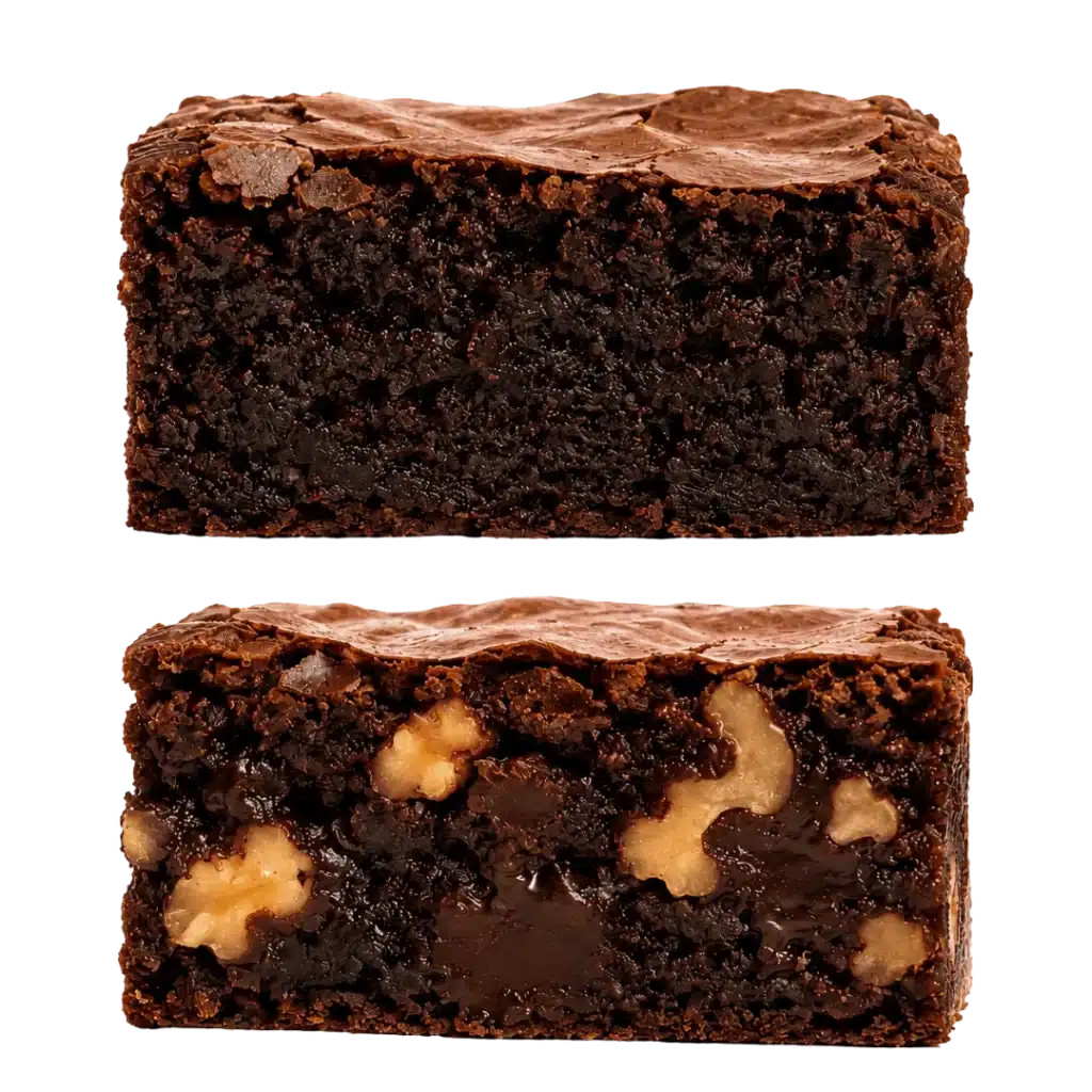 Brownie con o sin nueces 6-8 porciones